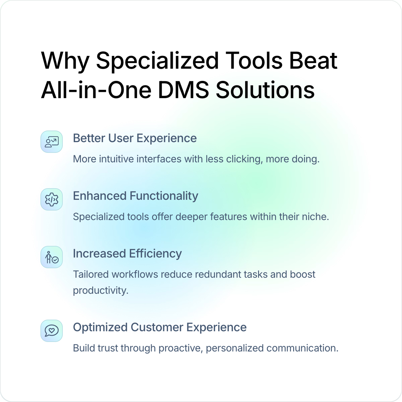 Why Specialized Tools Beat All-in-One DMS Solutions