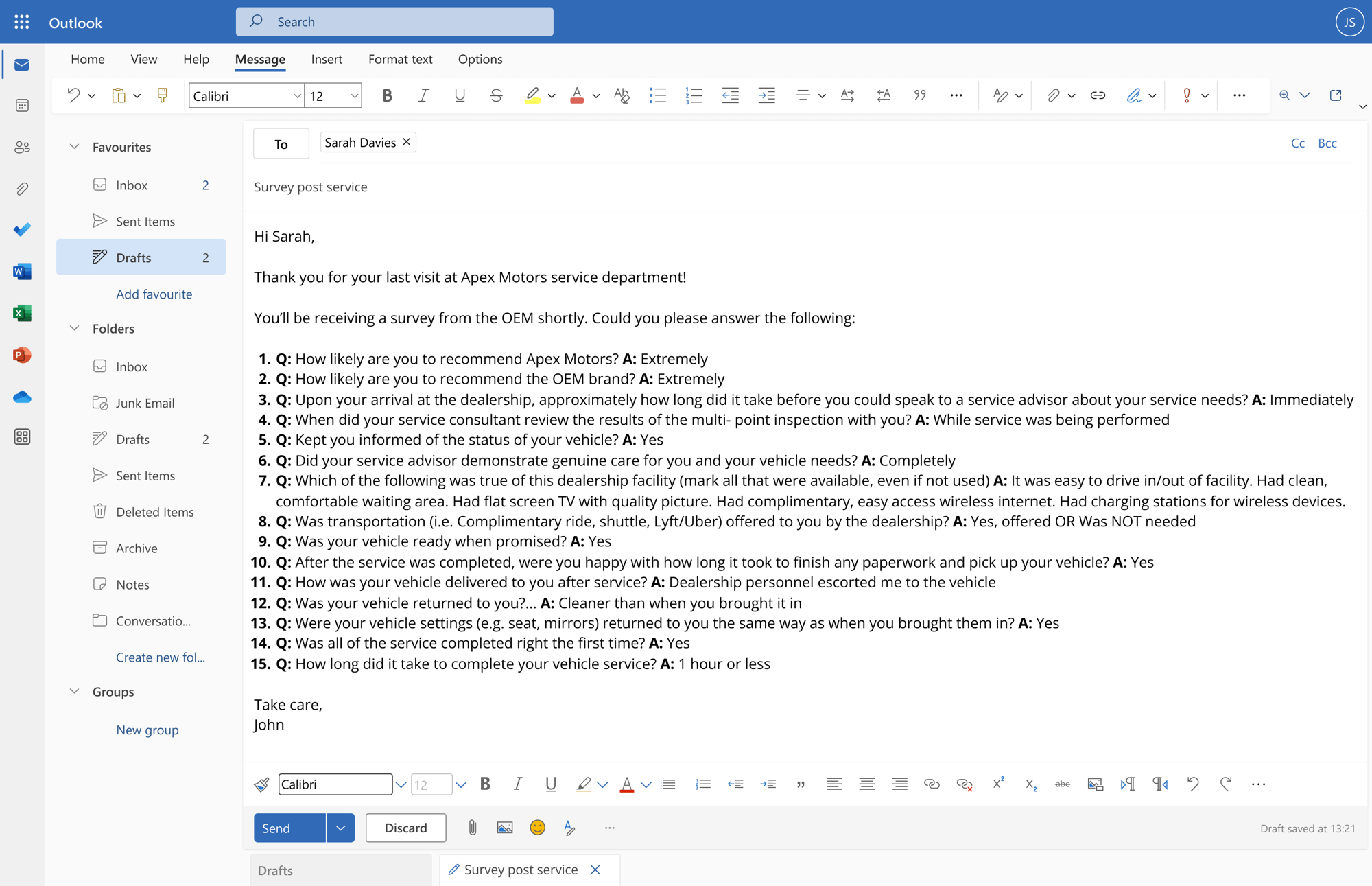 Before Kimoby CSI Draft Email