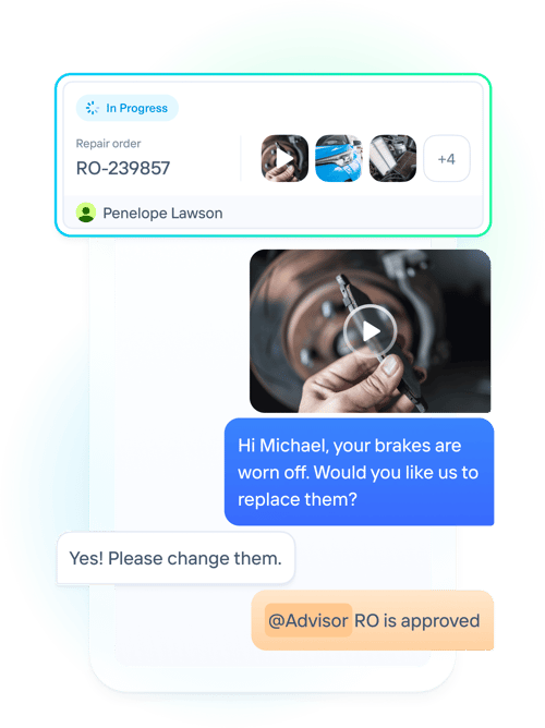 Advisor receive notification when estimate is approved