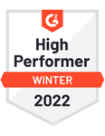 G2 2022 Winter High Performer
